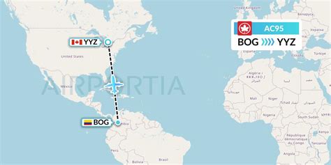 AC94 Flight Status Air Canada: Toronto to Bogota (ACA94).